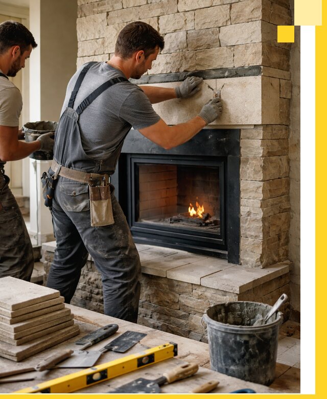 Проектирование и установка открытых каминов в Вольске