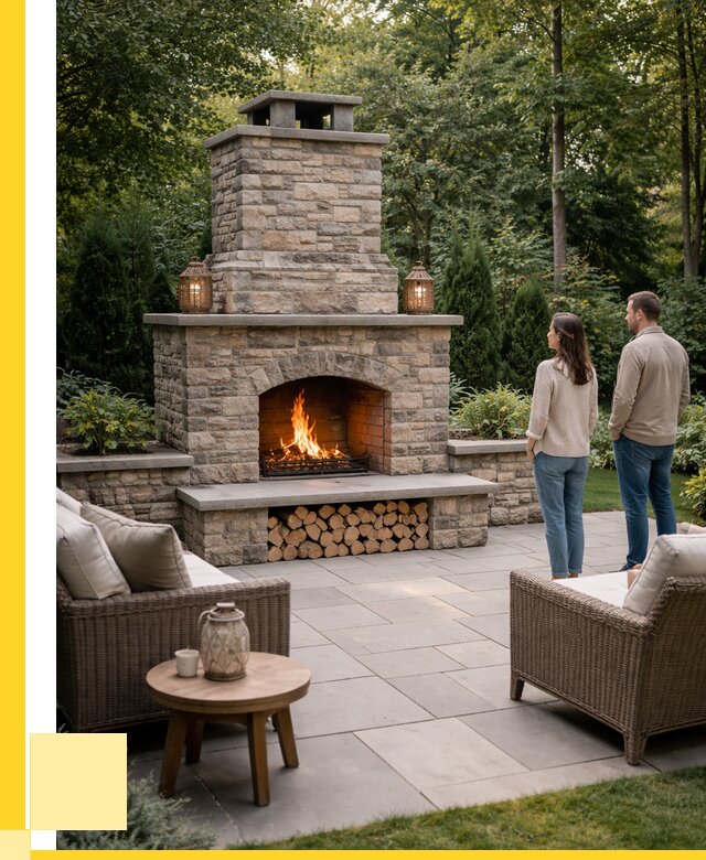 Уличные камины из кирпича в Вольске от 151905 р. | ЭриданВль