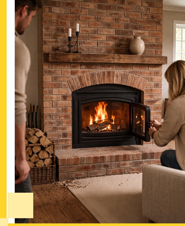 Кирпичные камины под ключ в Вольске от 151905 р. | ЭриданВль