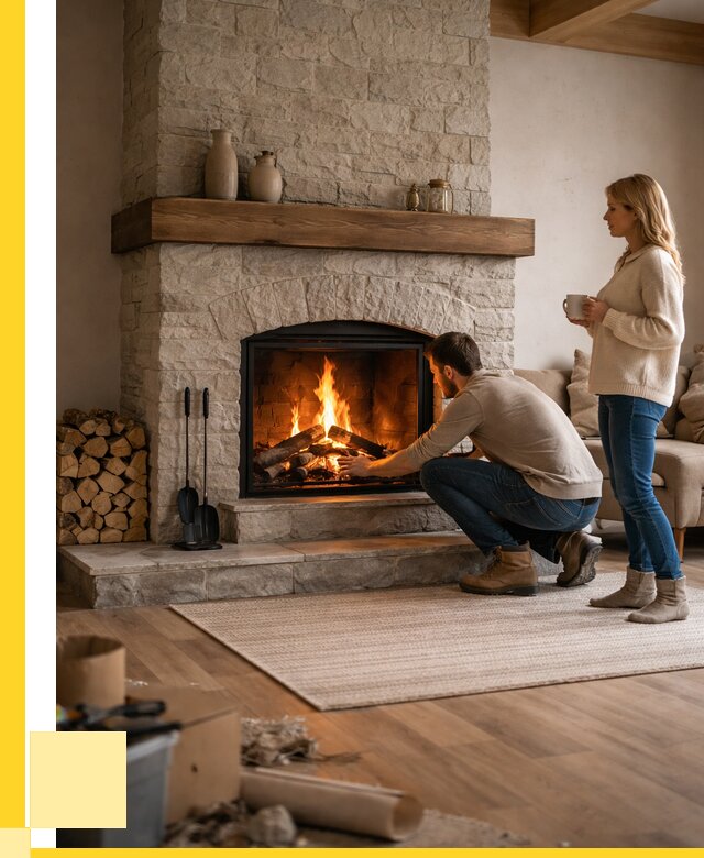 Камины для загородного дома в Вольске от 354445 р., ЭриданВль