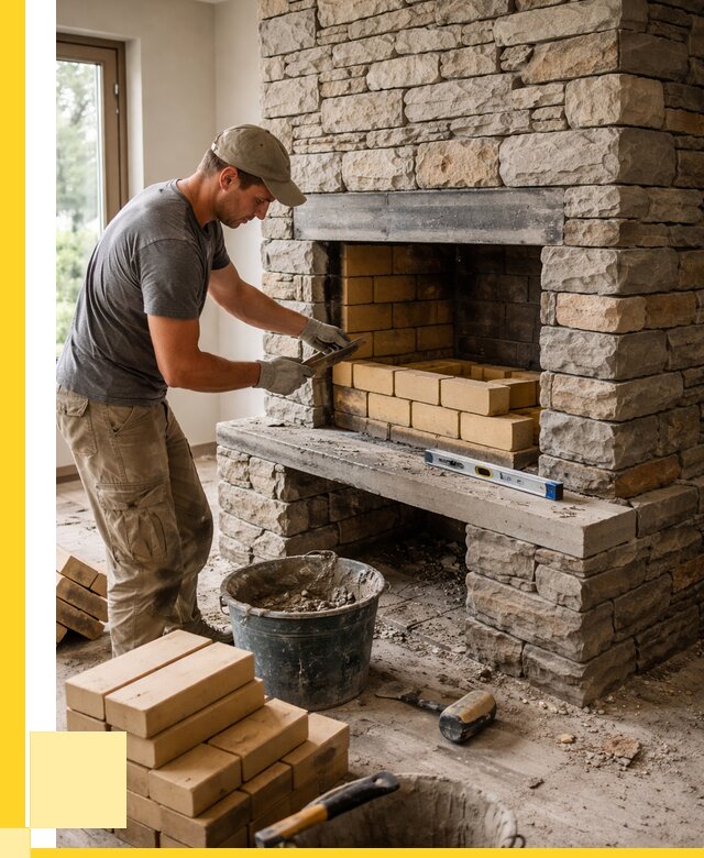 Кладка каминов и камина в Вольске от 25318 р. ЭриданВль