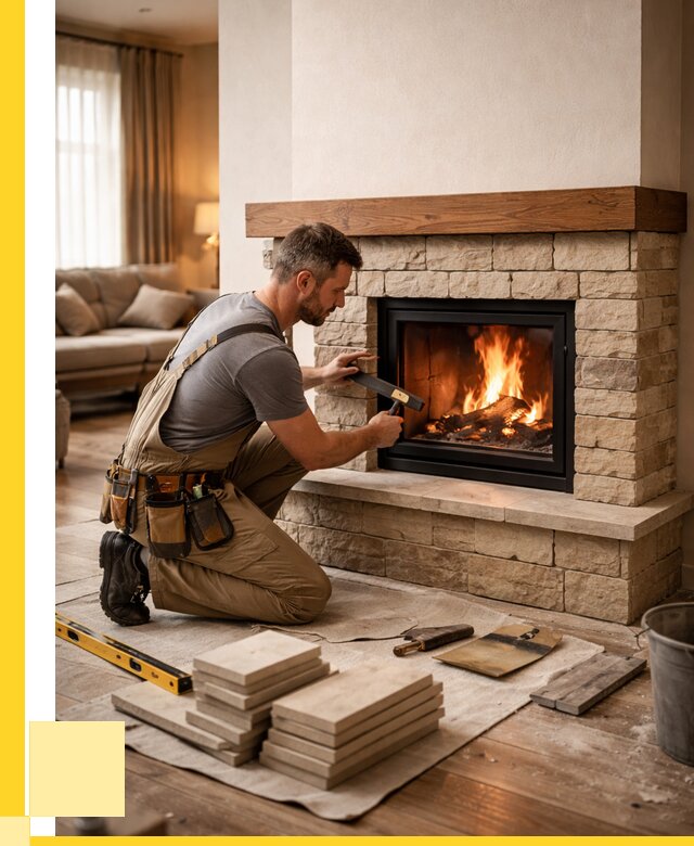 Строительство каминов в Вольске от 151905 р., ЭриданВль - под ключ