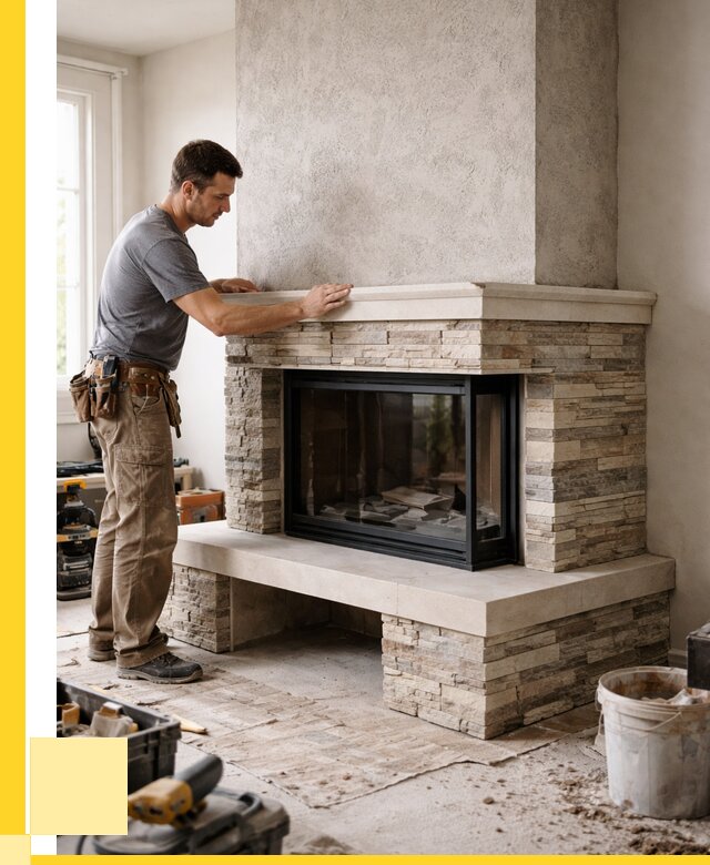 Изготовление каминов под ключ в Вольске от 151905 р. | ЭриданВль