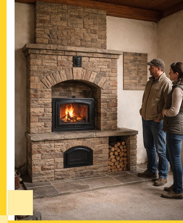 Кирпичная печь под ключ в Вольске от 151905 р. | ЭриданВль