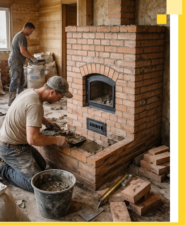 Профессиональное строительство печей в Вольске под ключ