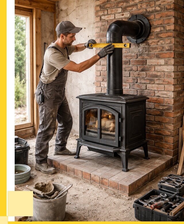 Монтаж печей установка банной печи в Вольске от 15191 р. | ЭриданВль