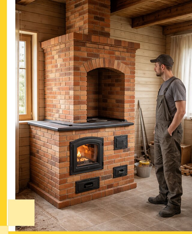 Кирпичные печи в Вольске: купить от 151905 р. | ЭриданВль