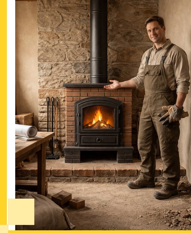 Печи отопительные из кирпича в Вольске от 81016 р., ЭриданВль