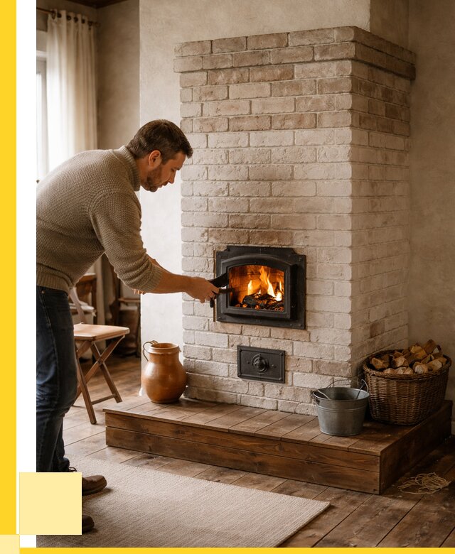 Печь голландка из кирпича в Вольске от 86080 р. | ЭриданВль