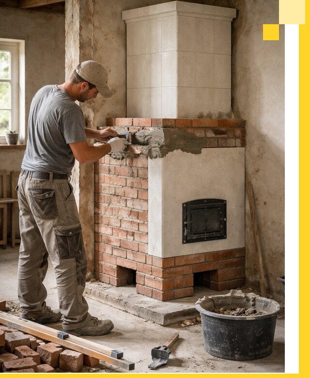 Изготовление и установка печей-голландок под ключ в Вольске