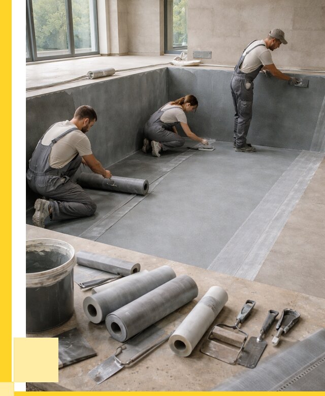 Гидроизоляция бассейнов в Вольске от 2025 р., ЭриданВль