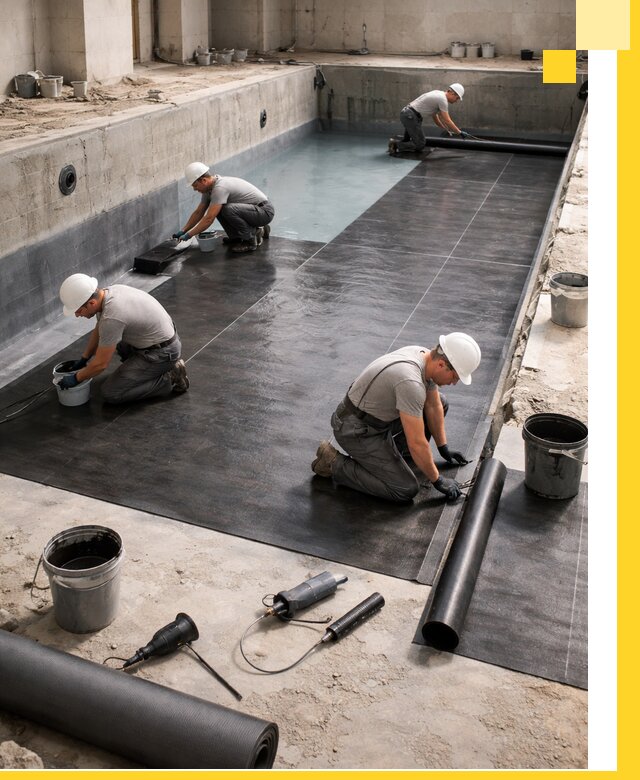 Профессиональная гидроизоляция бассейнов и чаш в Вольске под ключ