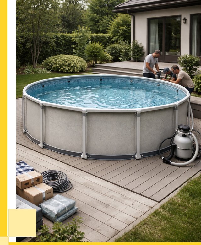 Купить каркасные бассейны в Вольске от 45572 р. | ЭриданВль