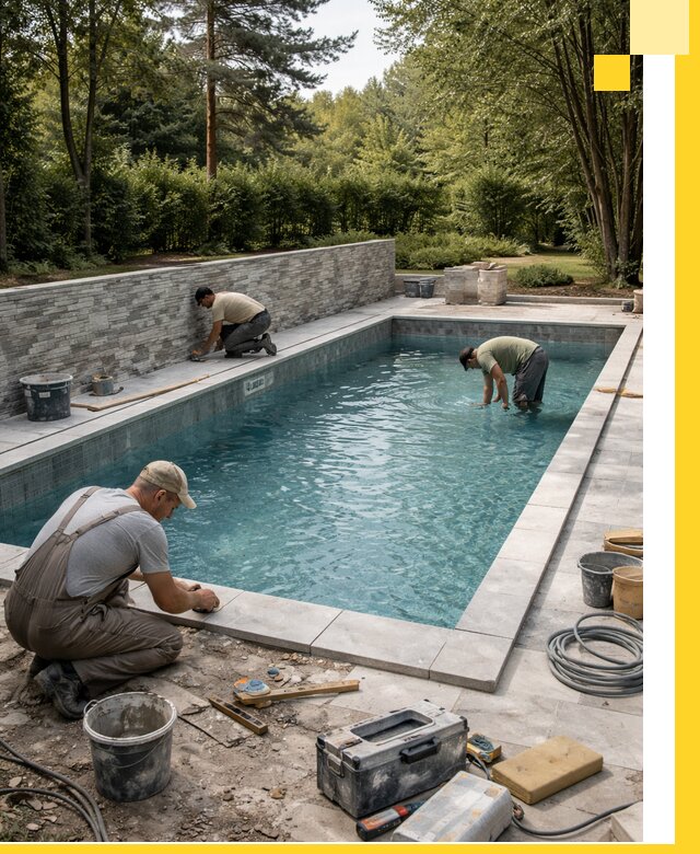 Проектирование и строительство частных бассейнов в Вольске