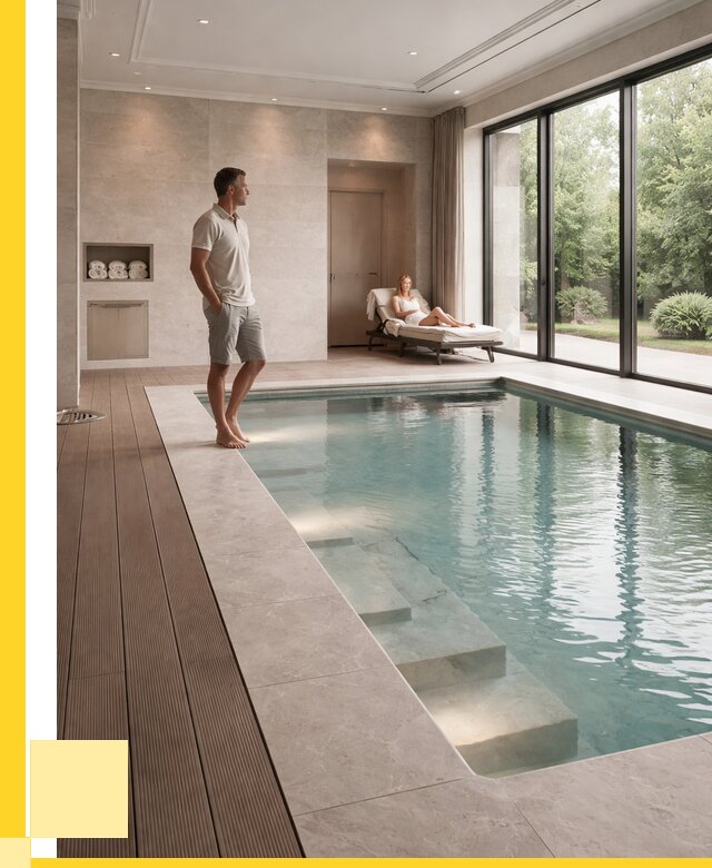 Бассейны в коттедже под ключ в Вольске от 1215240 р. | ЭриданВль