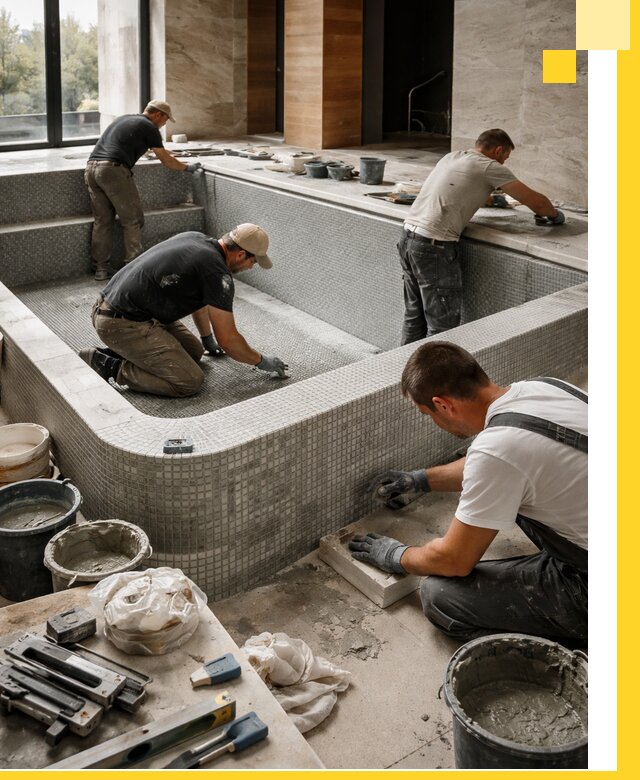 Строительство и установка СПА бассейнов под ключ в Вольске