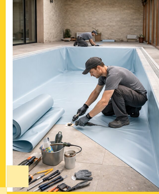 Пленка ПВХ для бассейнов в Вольске от 2532 р. | ЭриданВль