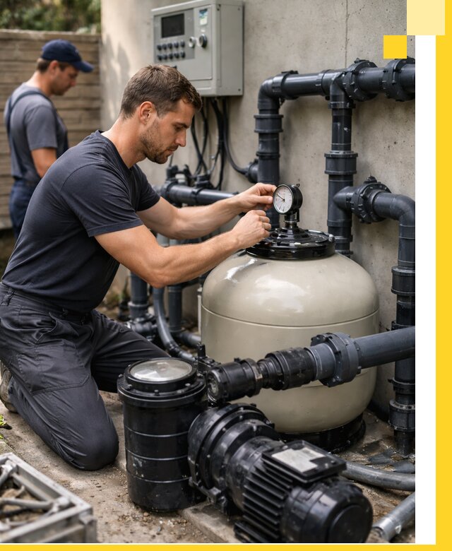 Поставка и монтаж фильтровального оборудования для бассейнов в Вольске