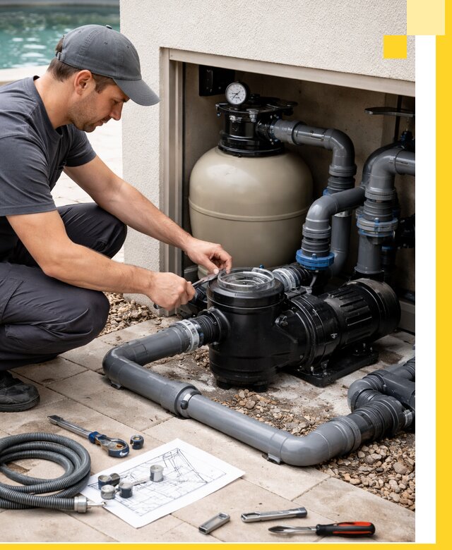 Поставка, монтаж и сервис насосов для бассейнов в Вольске