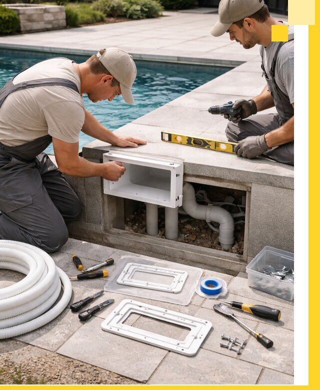 Поставка и установка скиммеров для бассейнов в Вольске