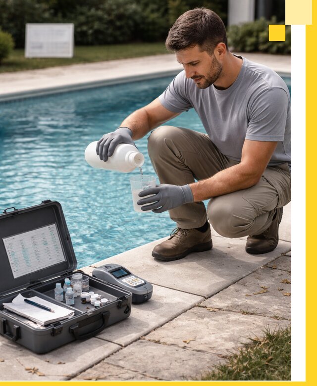 Профессиональная дезинфекция воды в бассейне в Вольске