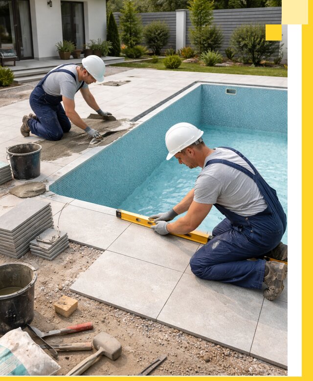 Строительство и монтаж плавательных бассейнов под ключ в Вольске