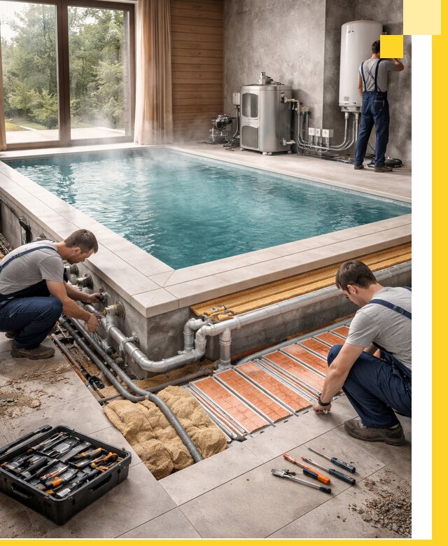 Проектирование и строительство тёплых бассейнов в Вольске