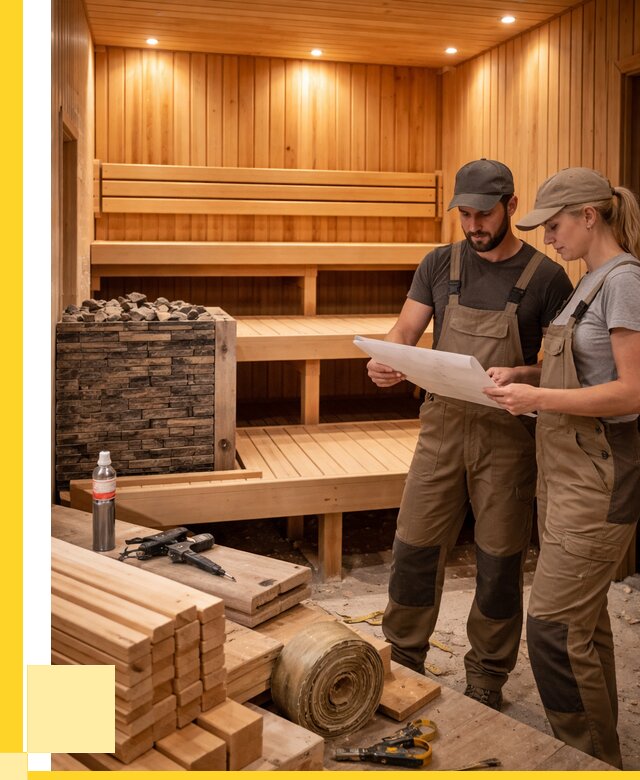 Строительство саун в Вольске под ключ от 253175 р., ЭриданВль