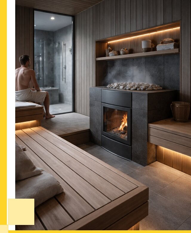 Проект сауны в частном доме в Вольске от 35445 р. | ЭриданВль