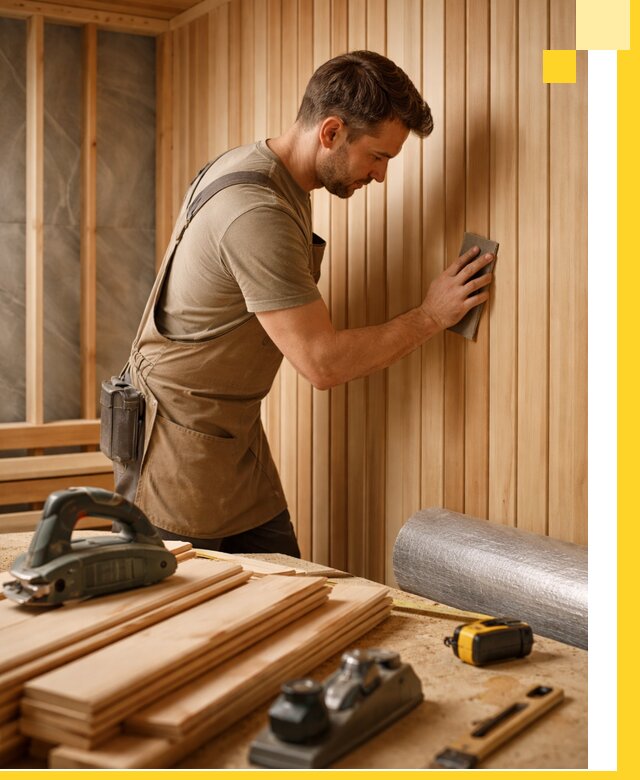 Профессиональная отделка саун и парных под ключ в Вольске