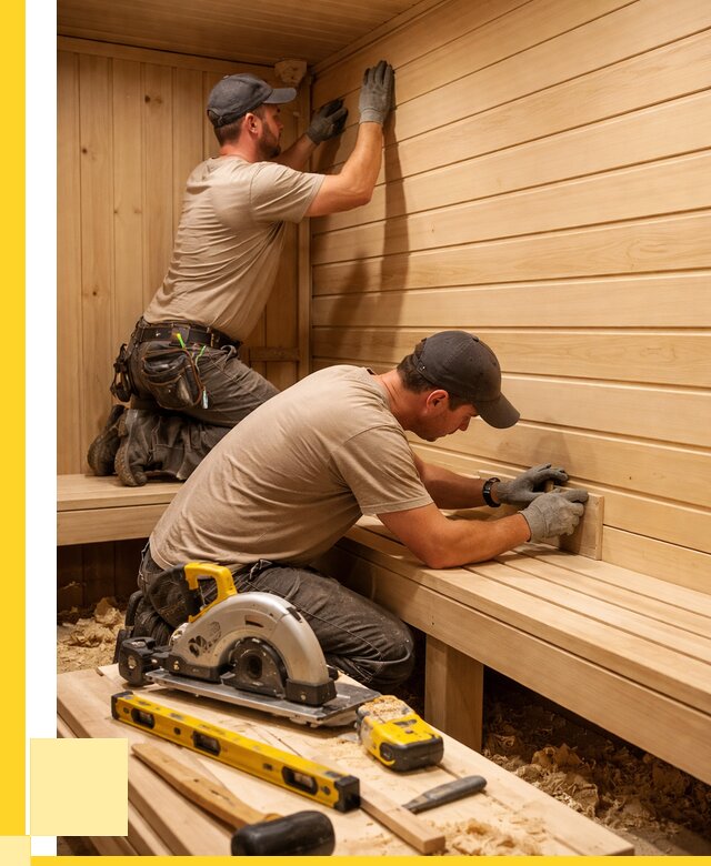 Обшивка саун вагонкой в Вольске от 2532 р. | ЭриданВль