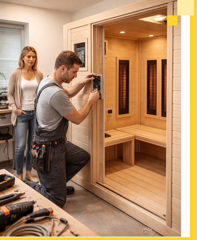 Инфракрасные сауны под ключ в Вольске продажа и установка