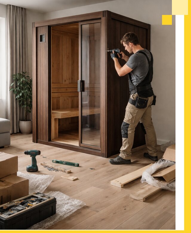 Установка и производство мини саун под ключ в Вольске