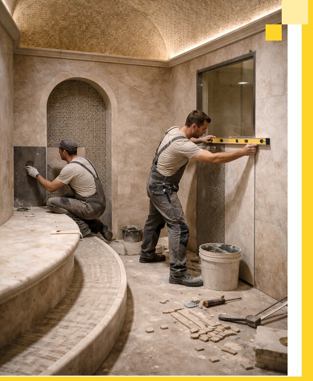 Проектирование и строительство саун с хамамом под ключ в Вольске