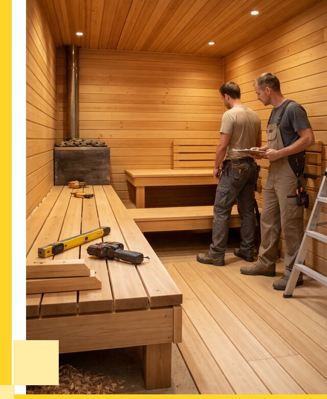 Отделка бань и саун в Вольске по цене от 4557 р. | ЭриданВль