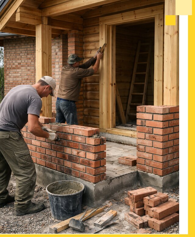 Строительство кирпичных бань под ключ в Вольске с гарантией качества