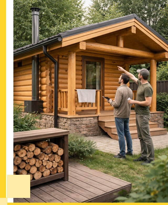 Бани для дачи под ключ в Вольске от 253175 р. | ЭриданВль