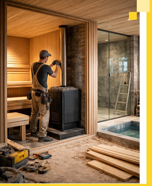 Полное строительство банных комплексов под ключ в Вольске