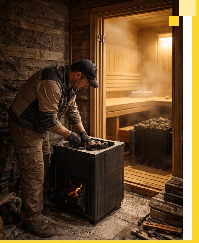 Строительство бани с сауной под ключ в Вольске от проекта до сдачи