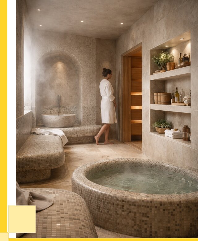 Строительство бани с хамамом в Вольске от 759525 р. | ЭриданВль