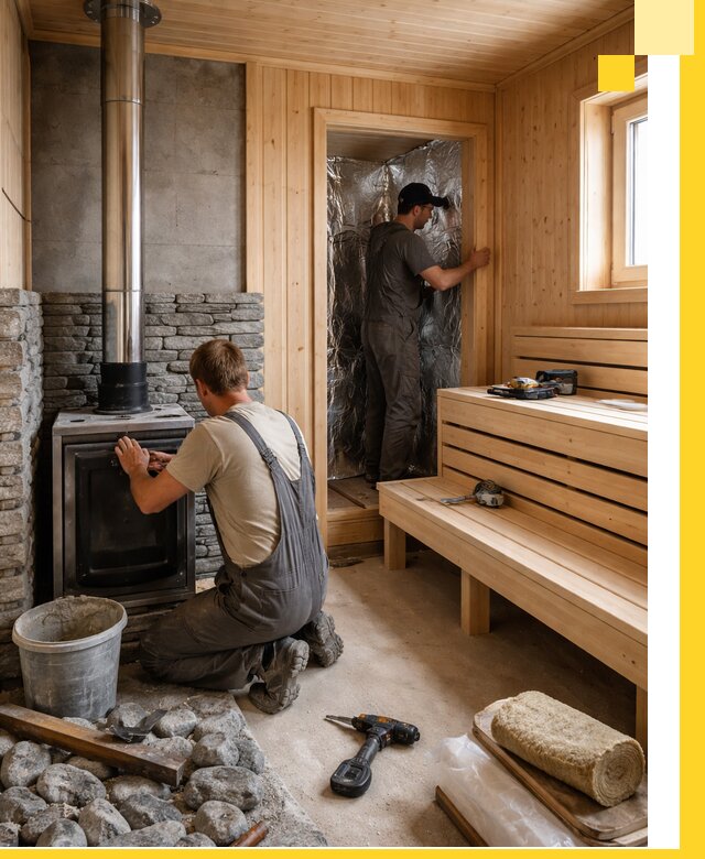 Строительство и изготовление бань под ключ в Вольске