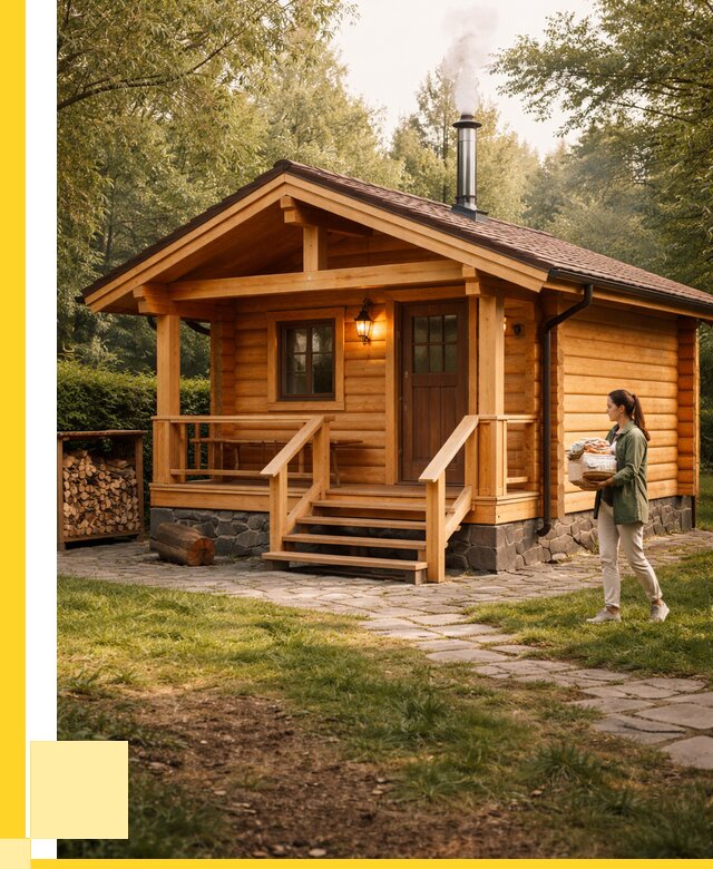 Купить баню под ключ в Вольске от 658255 р. | ЭриданВль