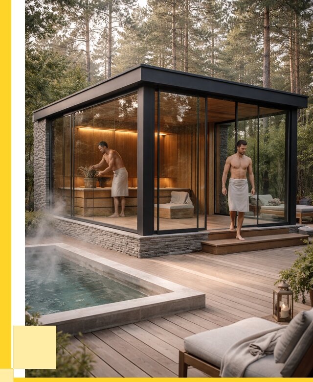 Стеклянные бани и двери в Вольске от 455715 р. | ЭриданВль