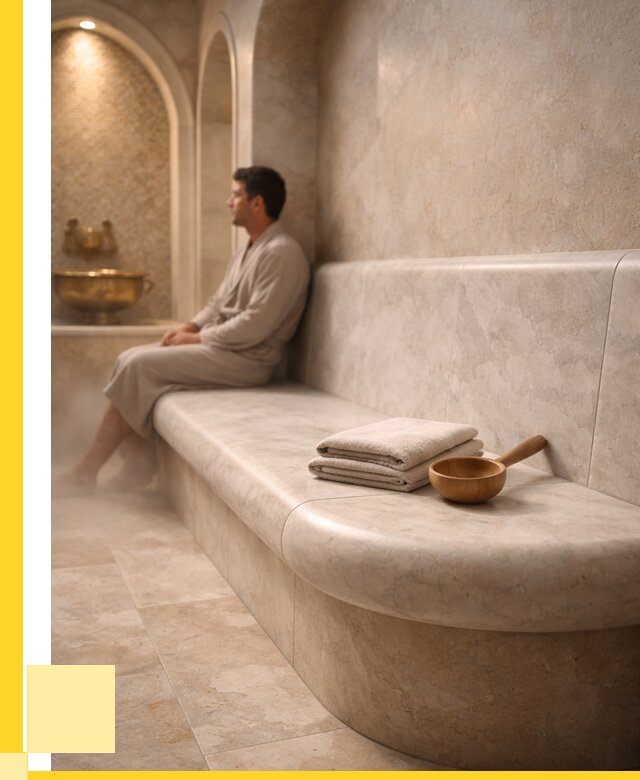 Сиденья для хамама в Вольске под ключ от 12152 р. | ЭриданВль