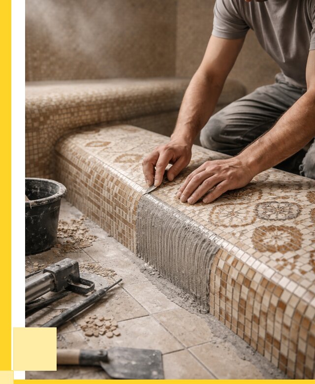 Плитка для хамама под ключ в Вольске от 3544 р. | ЭриданВль