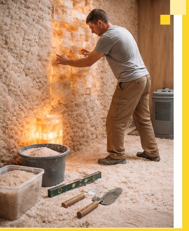 Проектирование и монтаж соляных комнат в Вольске под ключ