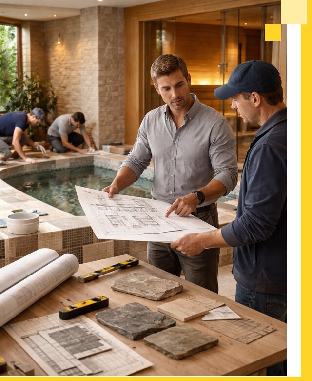 Проектирование SPA зон под ключ в Вольске с инженерией